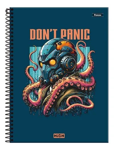 CADERNO 1X1 C.D. HIGH MASC 